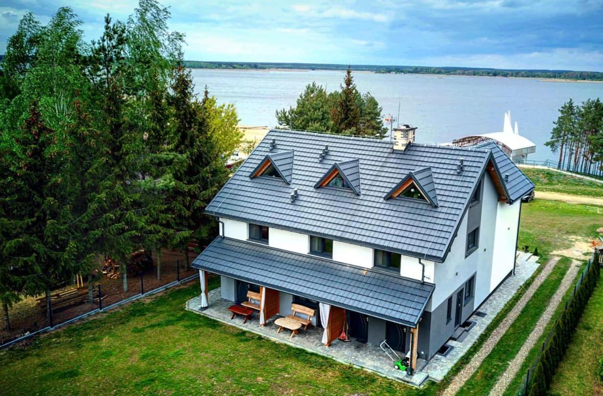 Zubr Nad Zalewem Apartman Luka Kültér fotó