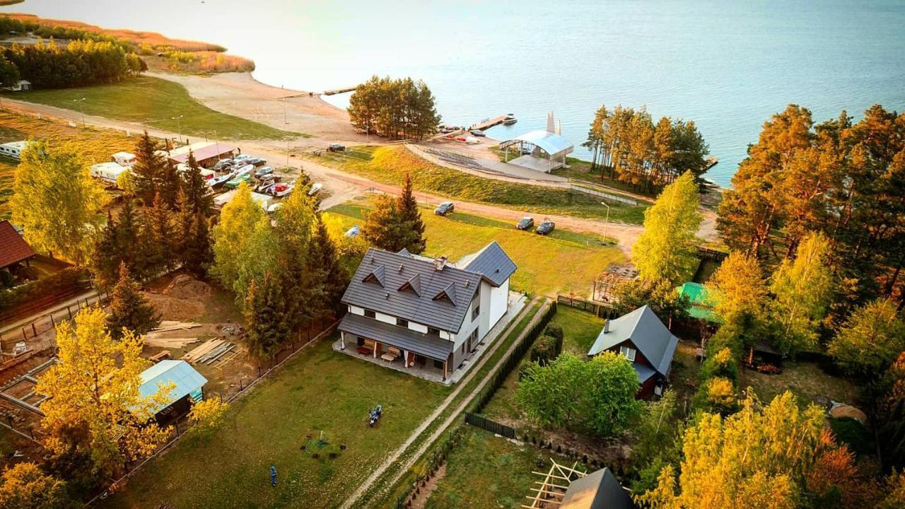 Zubr Nad Zalewem Apartman Luka Kültér fotó