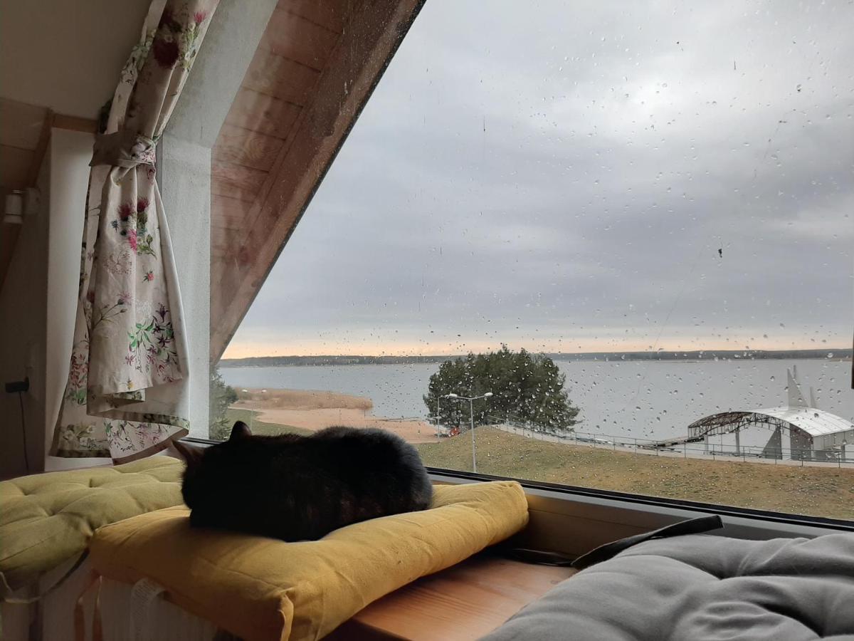 Zubr Nad Zalewem Apartman Luka Kültér fotó