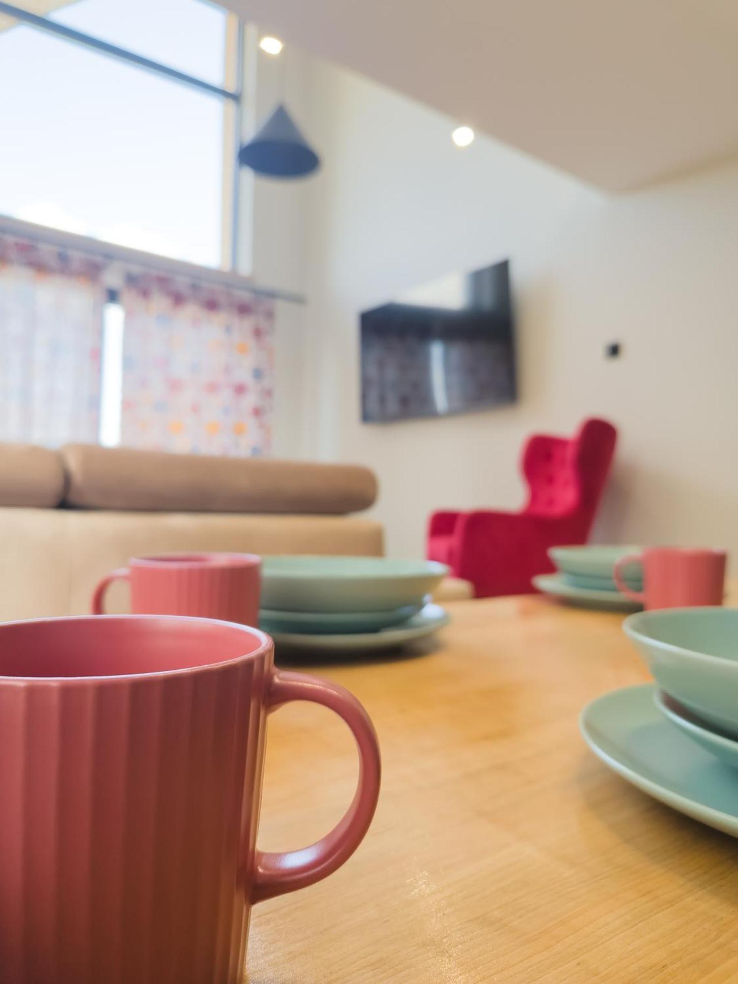 Zubr Nad Zalewem Apartman Luka Kültér fotó