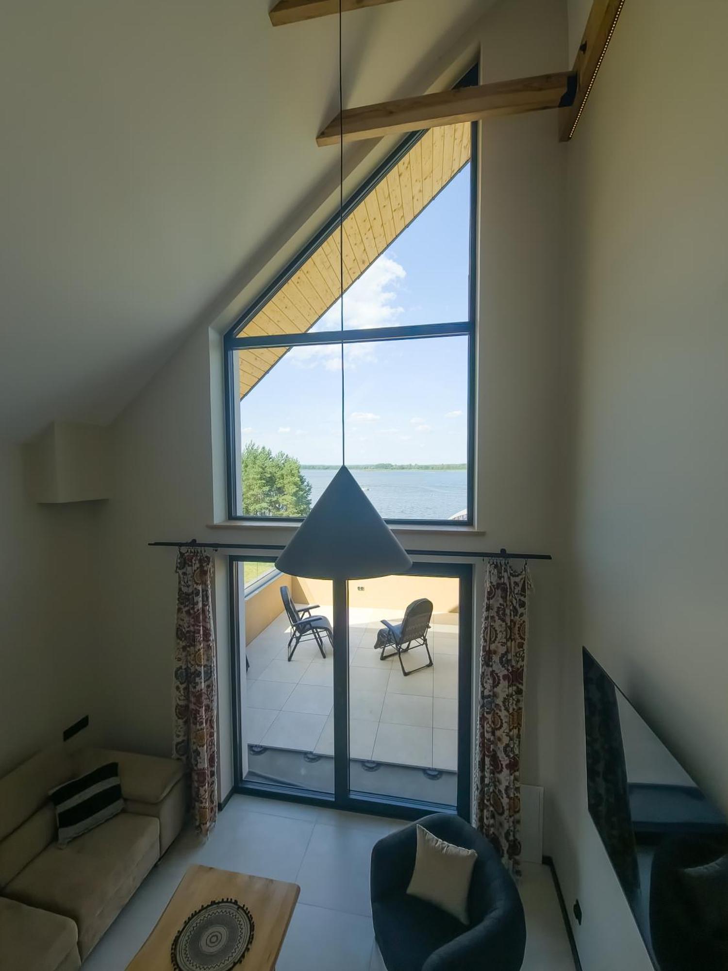 Zubr Nad Zalewem Apartman Luka Kültér fotó