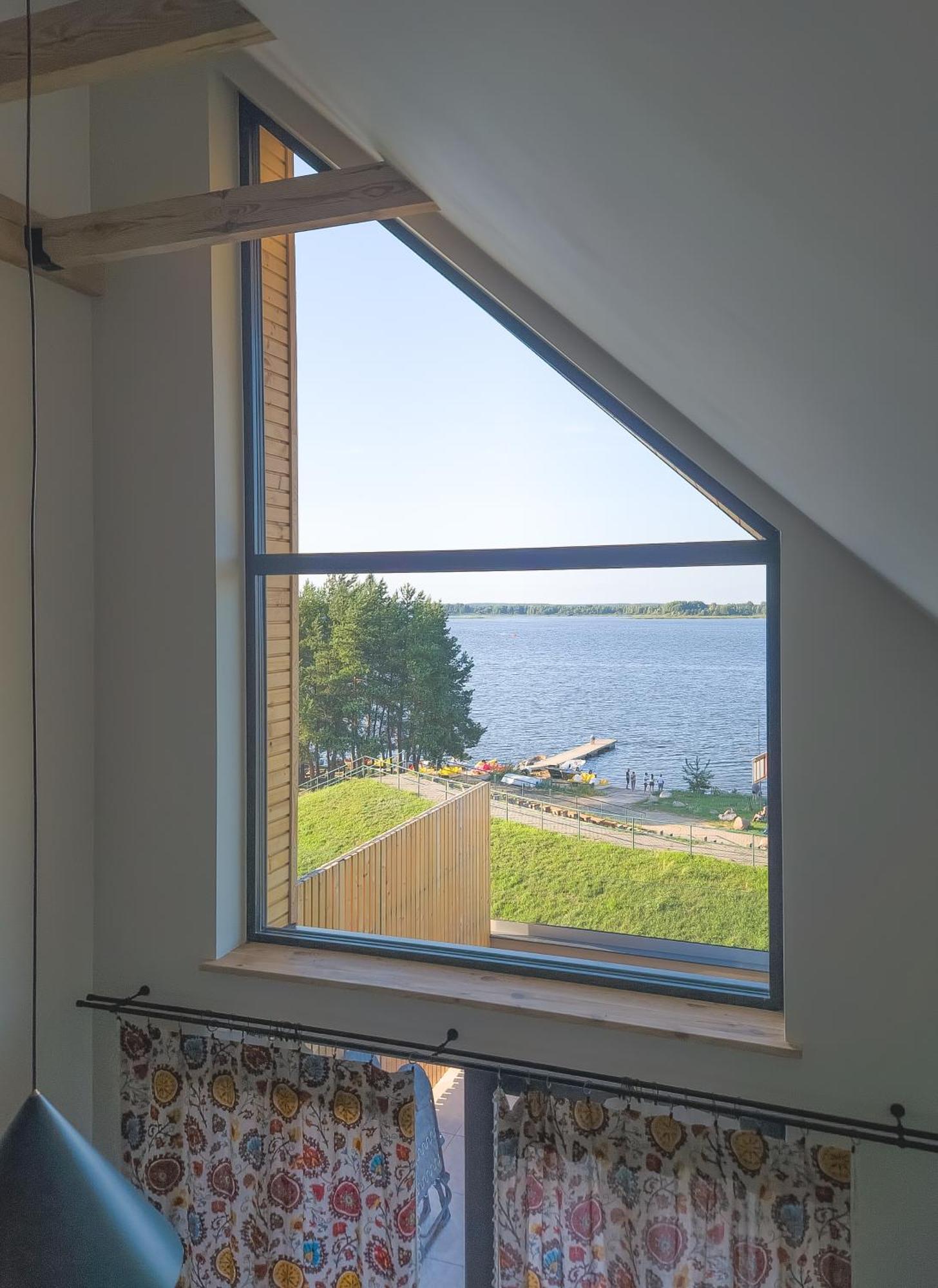 Zubr Nad Zalewem Apartman Luka Kültér fotó