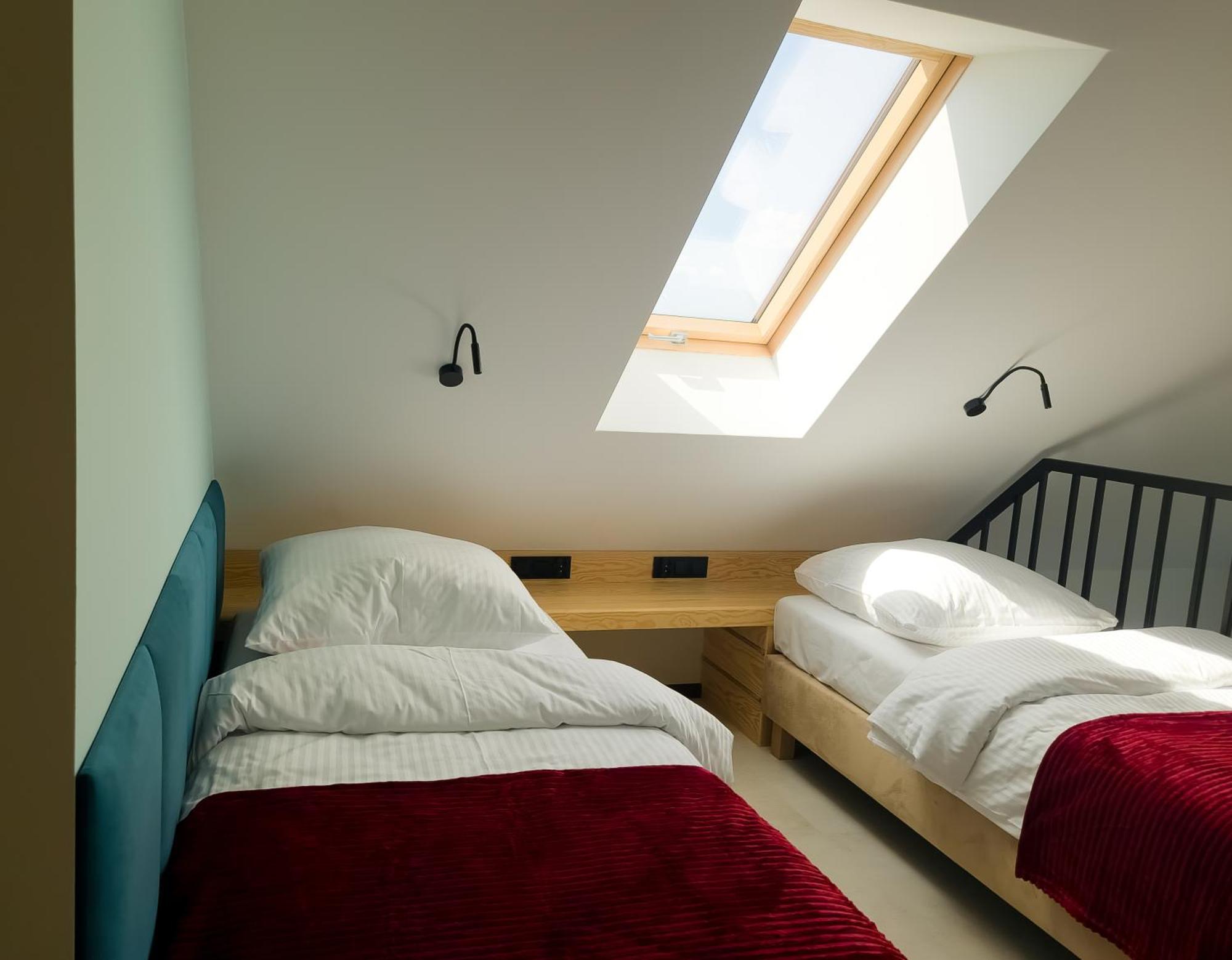 Zubr Nad Zalewem Apartman Luka Kültér fotó