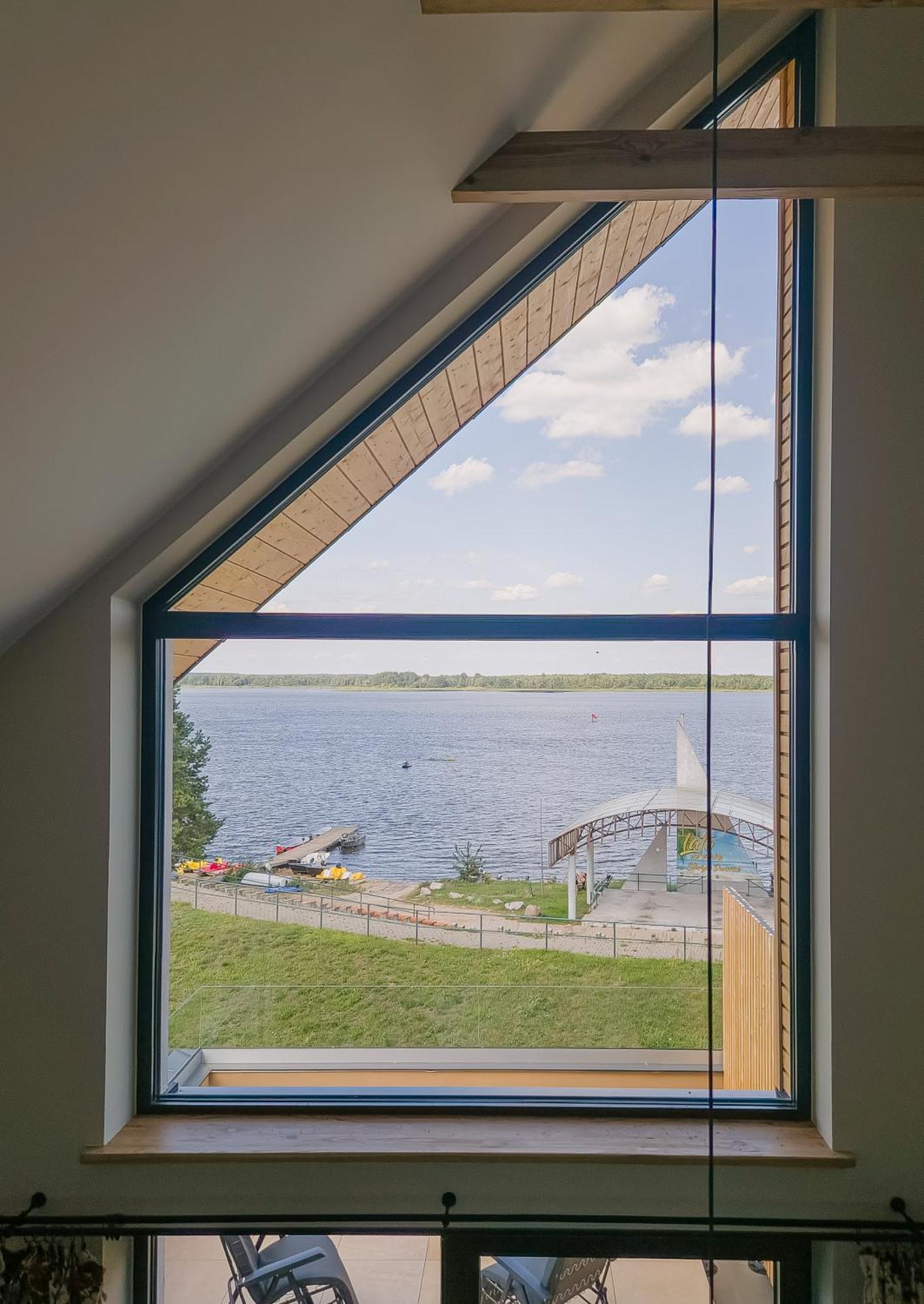 Zubr Nad Zalewem Apartman Luka Kültér fotó