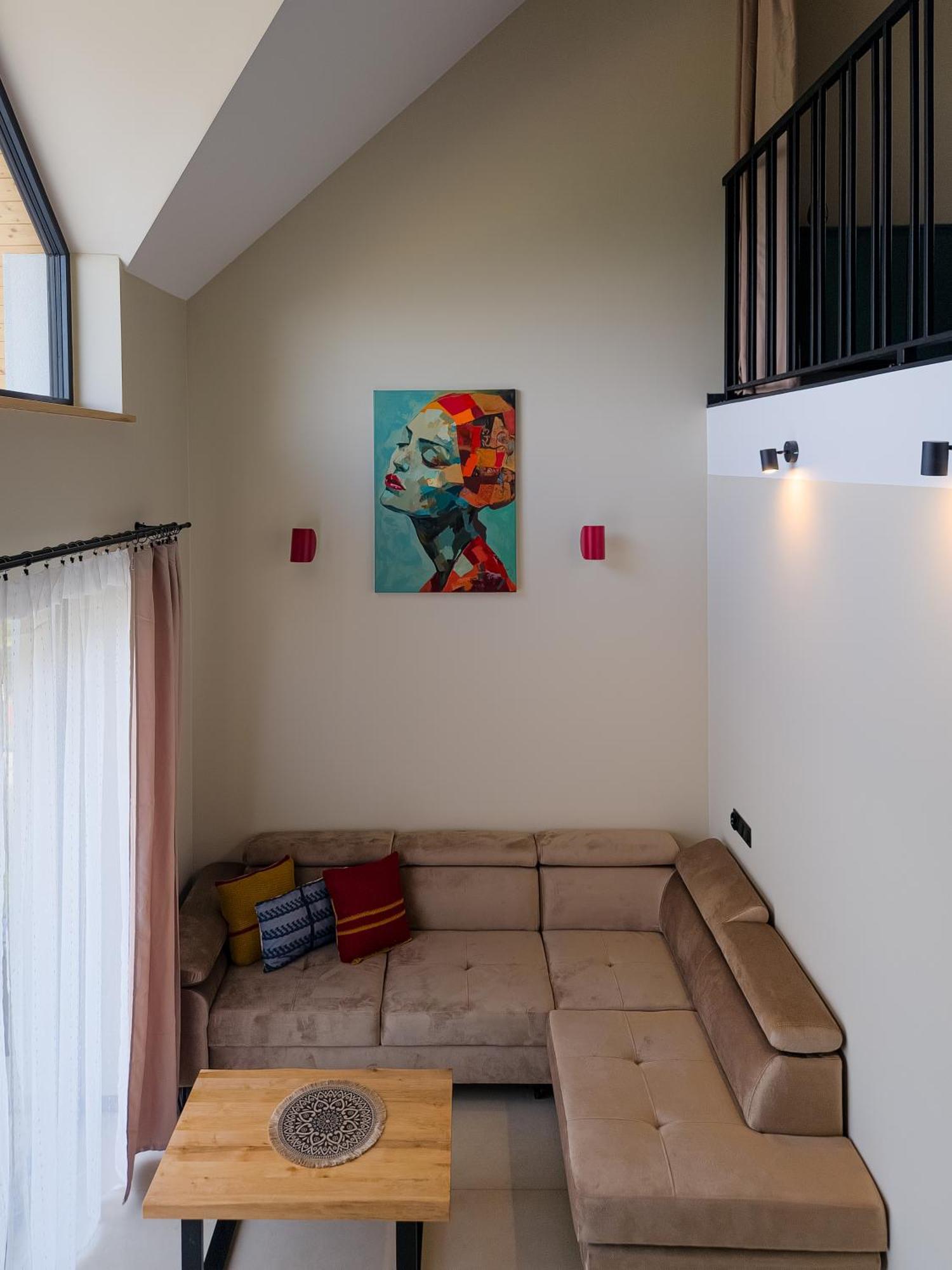 Zubr Nad Zalewem Apartman Luka Kültér fotó