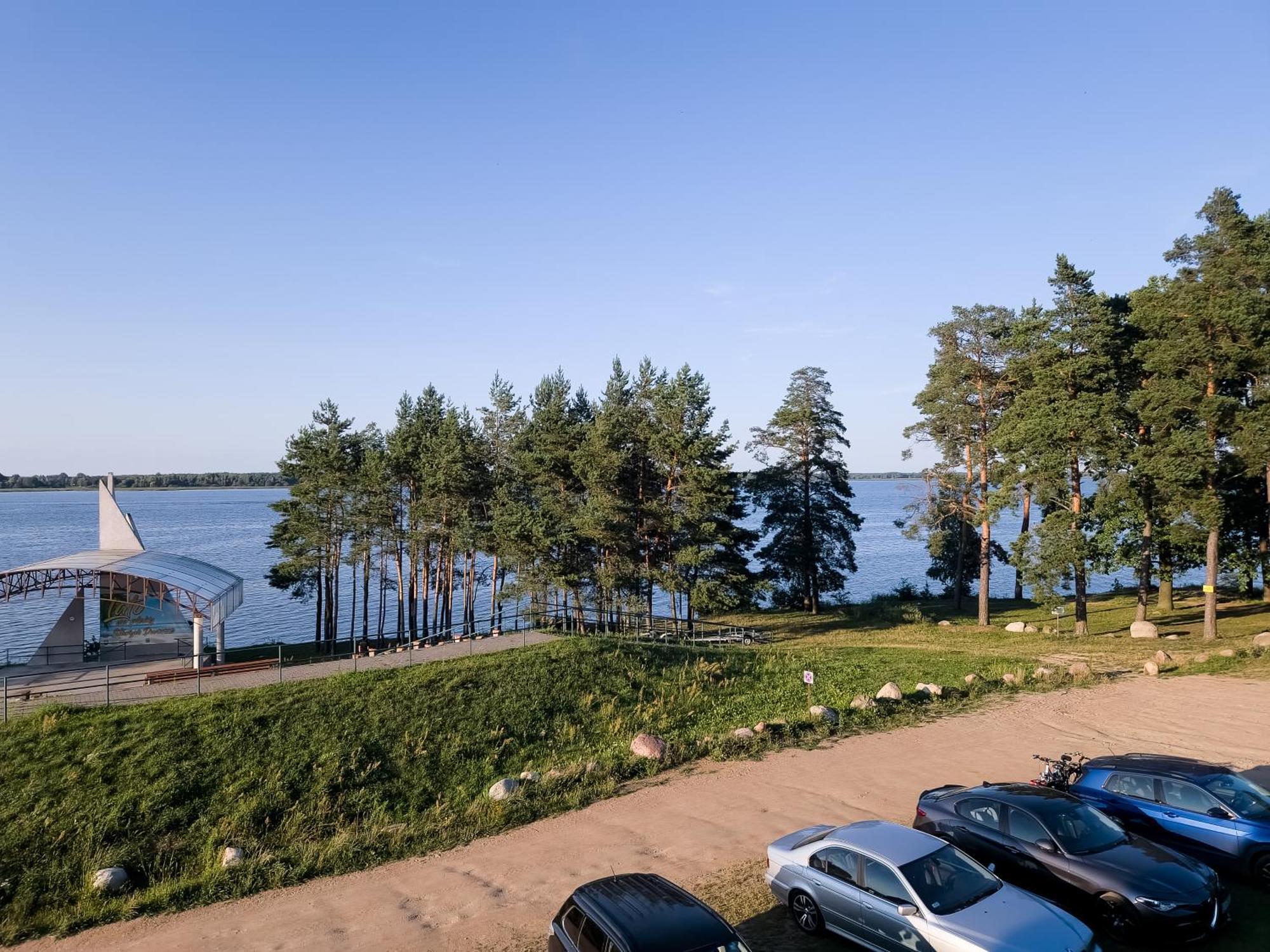 Zubr Nad Zalewem Apartman Luka Kültér fotó
