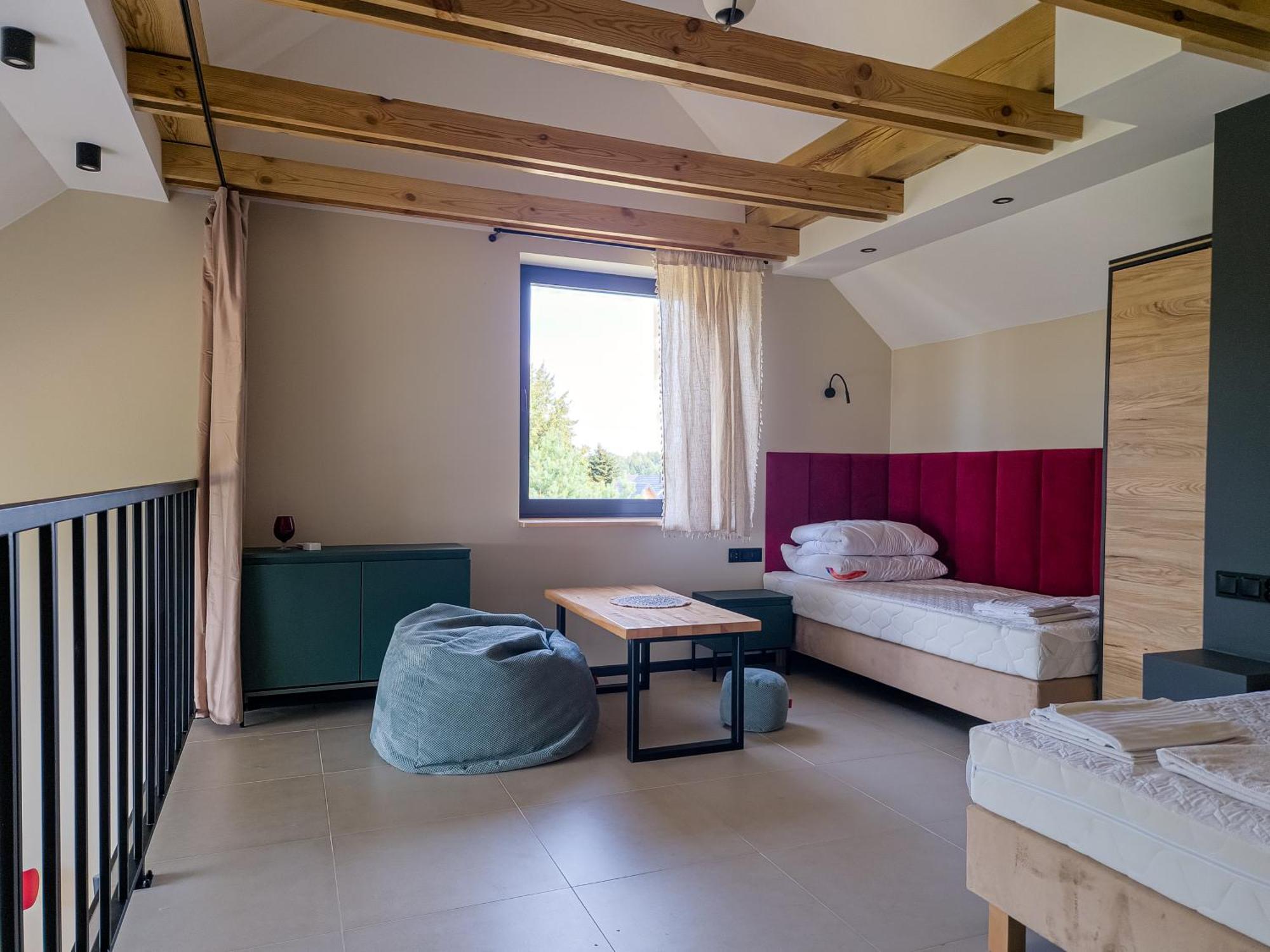 Zubr Nad Zalewem Apartman Luka Kültér fotó
