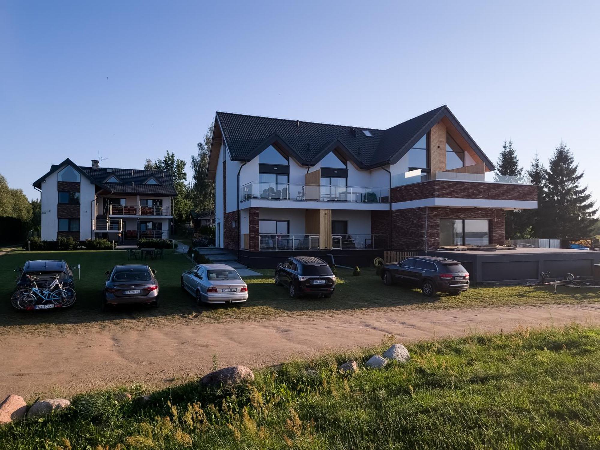 Zubr Nad Zalewem Apartman Luka Kültér fotó