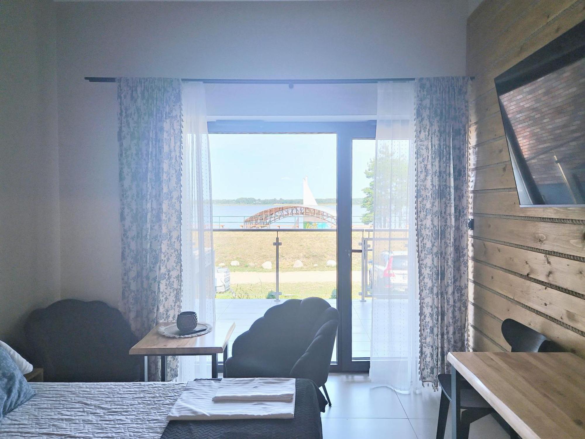 Zubr Nad Zalewem Apartman Luka Kültér fotó