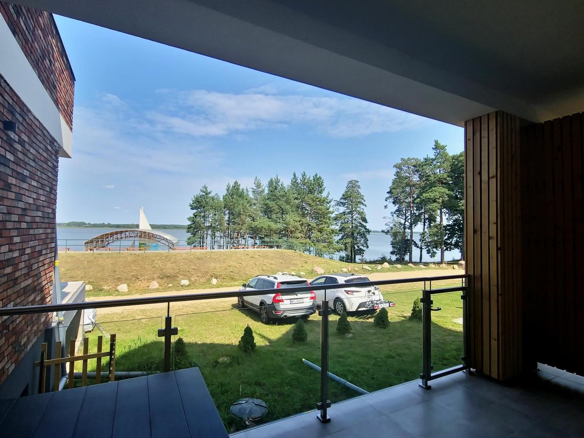 Zubr Nad Zalewem Apartman Luka Kültér fotó