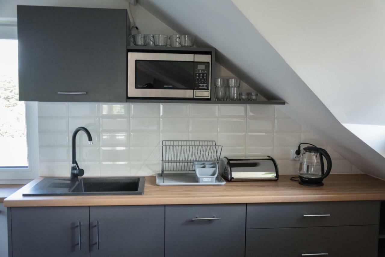 Zubr Nad Zalewem Apartman Luka Kültér fotó