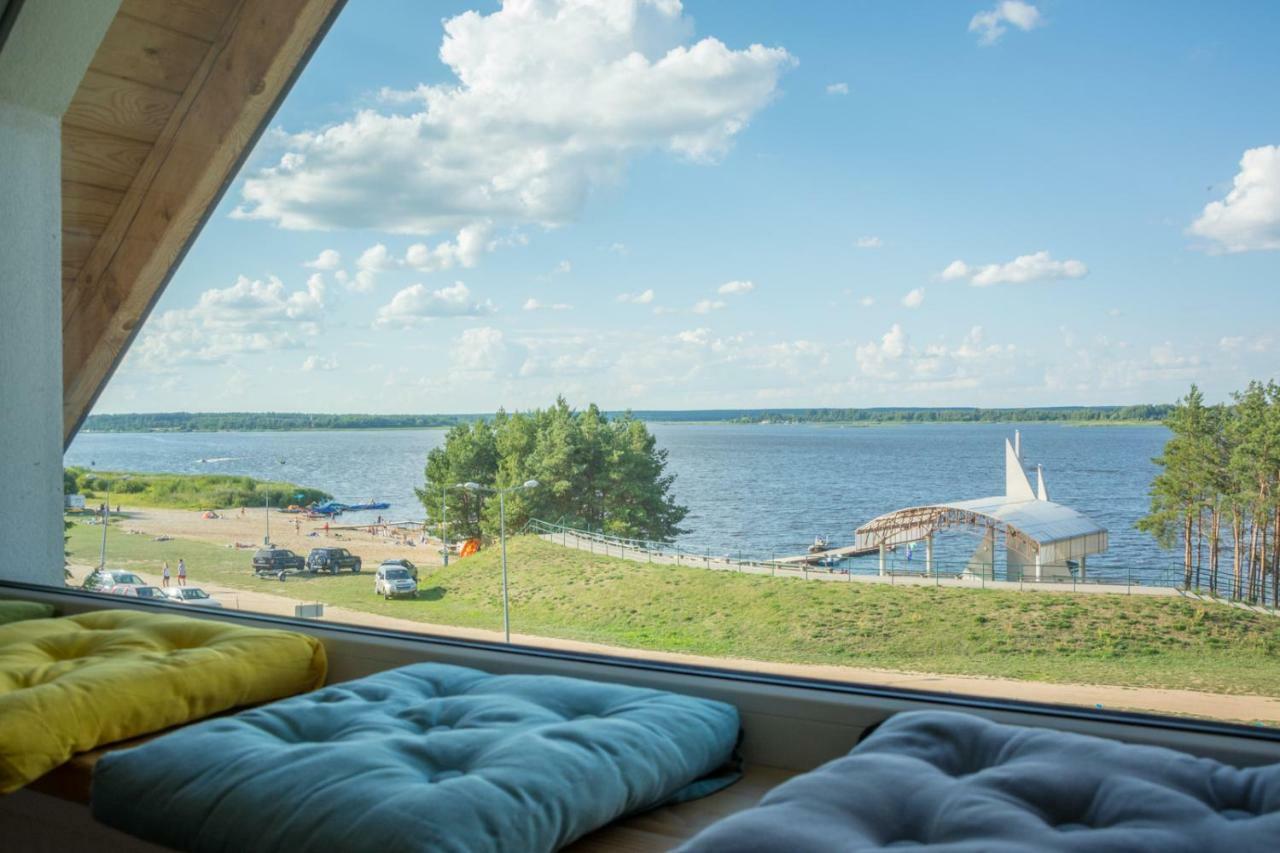 Zubr Nad Zalewem Apartman Luka Kültér fotó